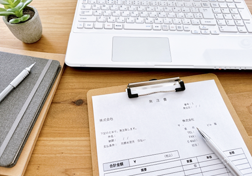 受注時点での注文書ファクタリングも可能